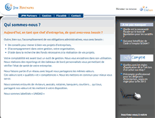 Tablet Screenshot of jpmpartners.unidad.be